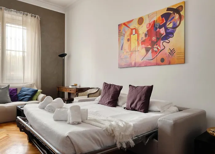Apartmán Joivy Bright 1br Flat Near Mudec Museum